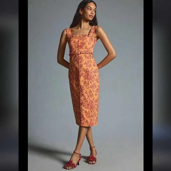 Linden slim square dress - Picture 1 of 5